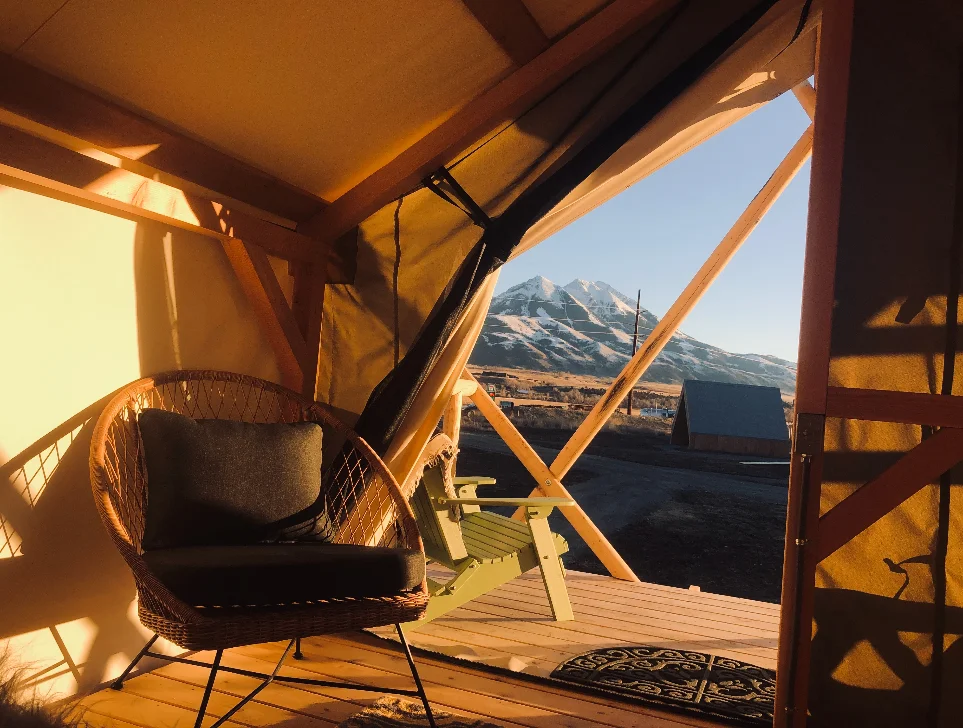 Paradise Valley Montana Camping