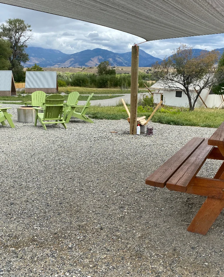 Glamping in Montana